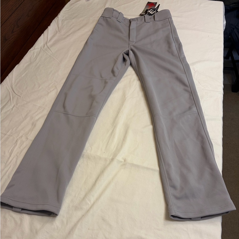 Easton Light Gray Baseball Youth Pants